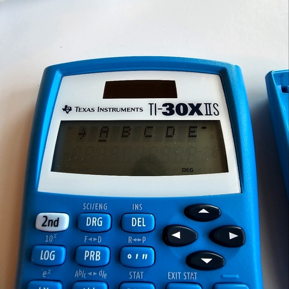 Texas Instruments TI-30X IIS Scientific Calculator, Blue, Like New Condition - Picture 6 of 11